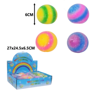 BALLE ANTI-STRESS ARC EN CIEL