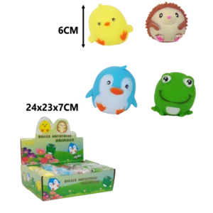 BALLES ANTI-STRESS ANIMAUX