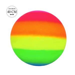 BALLON ARC EN CIEL 40CM