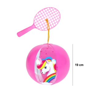 BALLON RAQUETTE LICORNE