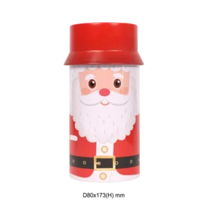 BOITE PÈRE NOEL EN METAL