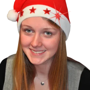 BONNET ADULTE 5 ETOILES LUMINEUSES - ADULTE