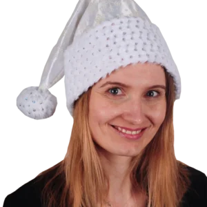 BONNET BLANC ASPECT SATIN