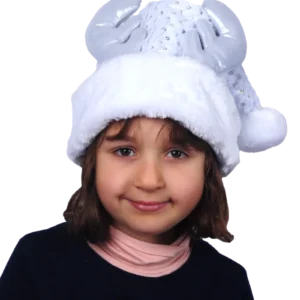 BONNET ENFANT SEQUINS CORNES CERF