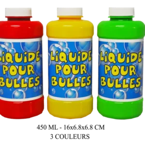 BOUTEILLES LIQUIDE BULLE 450ML