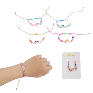 BRACELET ARC EN CIEL MULTICOLORE ASSORTI