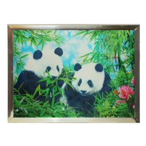 CADRE 3D 30X40CM DECOR PANDAS
