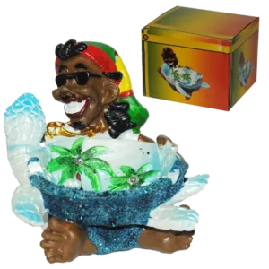 CENDRIER RASTA FORME TORTUE