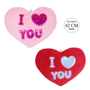 CŒUR PELUCHE 42CM