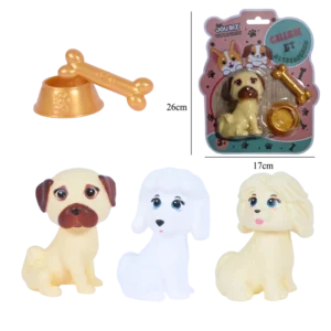 FIGURINES CHIENS ET ACCESSOIRES