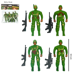 FIGURINES SOLDATS 4PCS