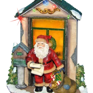 MAISON PERE NOEL LUMINEUSE