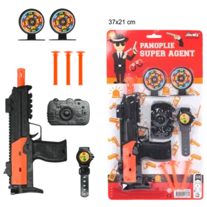 PANOPLIE PISTOLET ET ACCESSOIRES