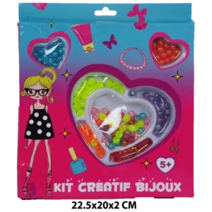 PARURE PERLES 22,5x20CM