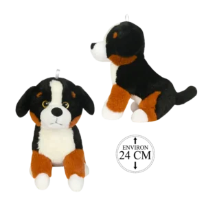 PELUCHE CHIEN BOUVIER 24CM