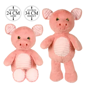 PELUCHE COCHON 24CM