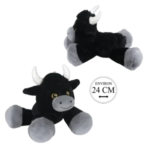 PELUCHE DOUDOU TAUREAU 24CM