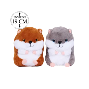 PELUCHE HAMSTER 19CM