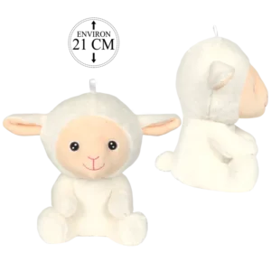 PELUCHE MOUTON 21CM