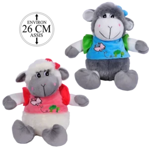 PELUCHE MOUTON 26CM