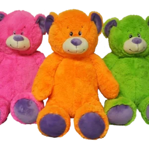 PELUCHE OURS FLUO 32CM