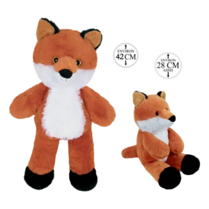 PELUCHE RENARD 42CM