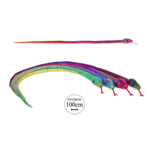 PELUCHE SERPENT BRILLANT 100CM 4ASS