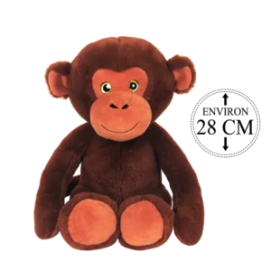 PELUCHE SINGE 28CM