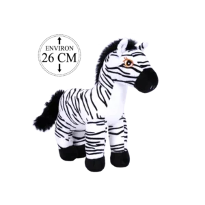 PELUCHE ZEBRE 26CM