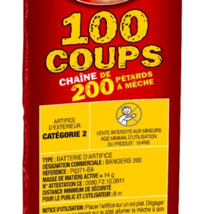 PETARD LE TIGRE 100 CPS