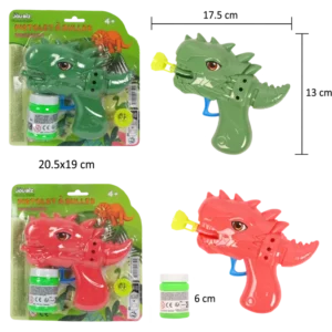 PISTOLET A BULLES DINOSAURE