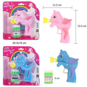 PISTOLET A BULLES LICORNE