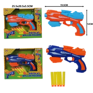 PISTOLETS BALLES MOUSSE