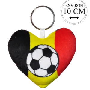 PORTE CLE FOOT BELGE 10CM