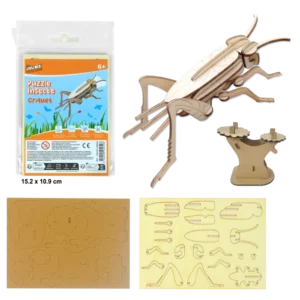 PUZZLE 3D BOIS CRIQUET