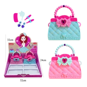 SAC AVEC BIJOUX ET ACCESSOIRES