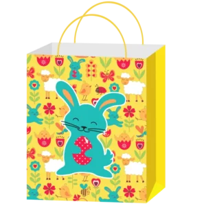 SAC PAQUES DECOR "LAPINS"