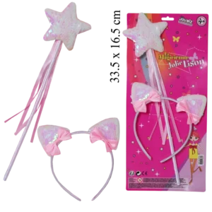 SET DIADEME ET BAGUETTE