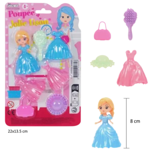 SET POUPEE ET ROBES